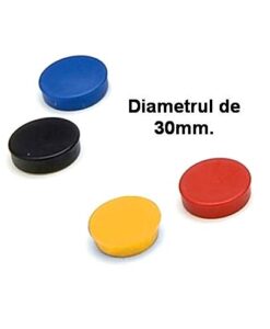 Magneti VISUAL 30mm, 10 bucati/set