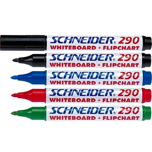 Marker-whiteboard-si-flipchart-SCHNEIDER-290