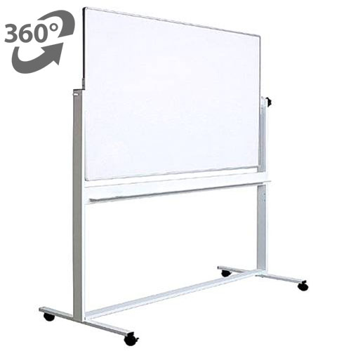 Whiteboard mobil cu doua fete OPTIMA 100x200cm Whiteboard mobil cu doua fete OPTIMA 100x200cm
