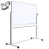 Whiteboard mobil cu doua fete OPTIMA 100x150cm Whiteboard mobil cu doua fete OPTIMA 100x150cm